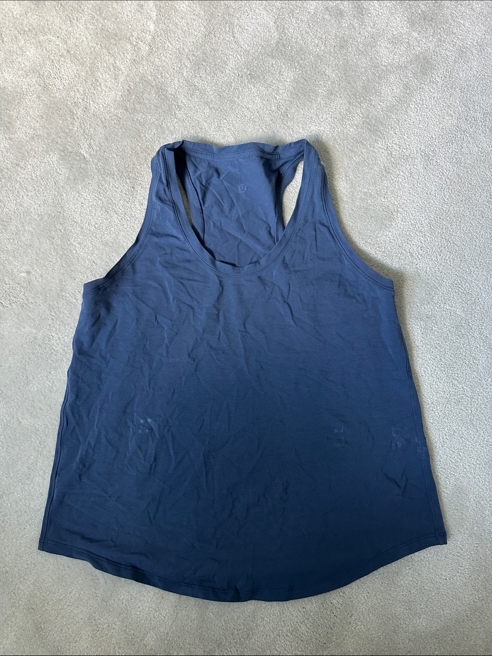 lululemon athletica Navy Racerback Tank Top